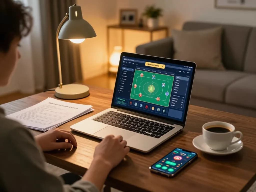 Experience strategic gameplay at https://rr88.navy/ during a cozy online poker session.