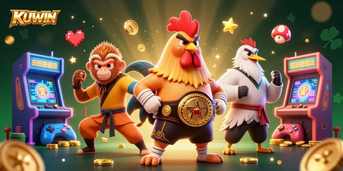 KUWIN rewards players in a vibrant online casino scene filled with gaming excitement.