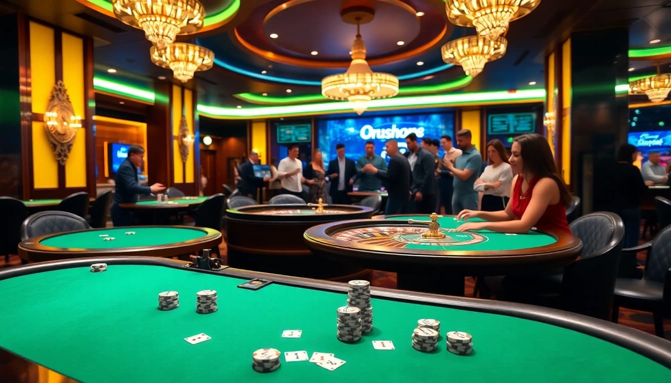 Experience excitement with gaming action at https://hay88.my/ casino, featuring vibrant tables and immersive atmosphere.