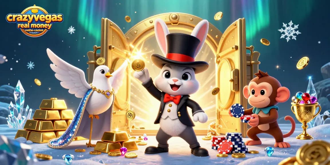 Experience winning thrills at crazyvegas real money casino australia with vibrant treasures and fun characters.