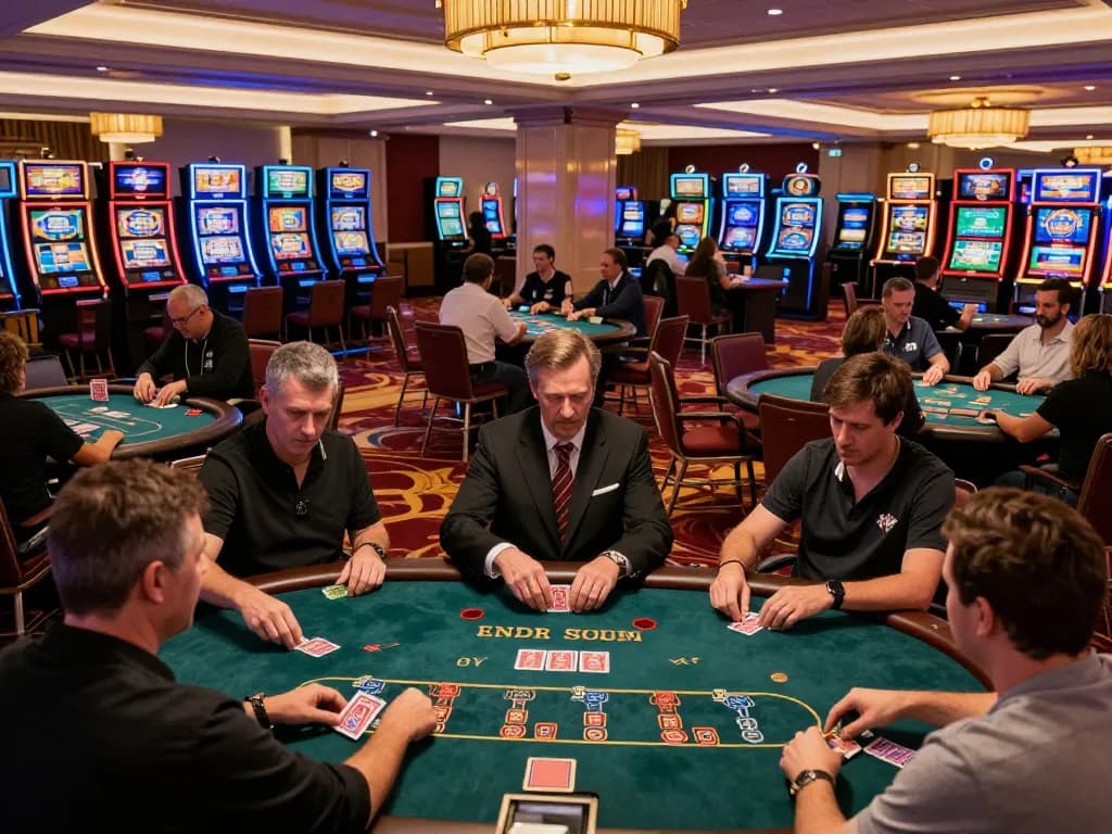 Experience the excitement at ta88 with players engaged in thrilling poker games