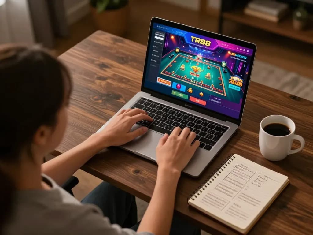 Experience the excitement of online gambling with TR88 while enjoying strategic gameplay and engaging graphics.