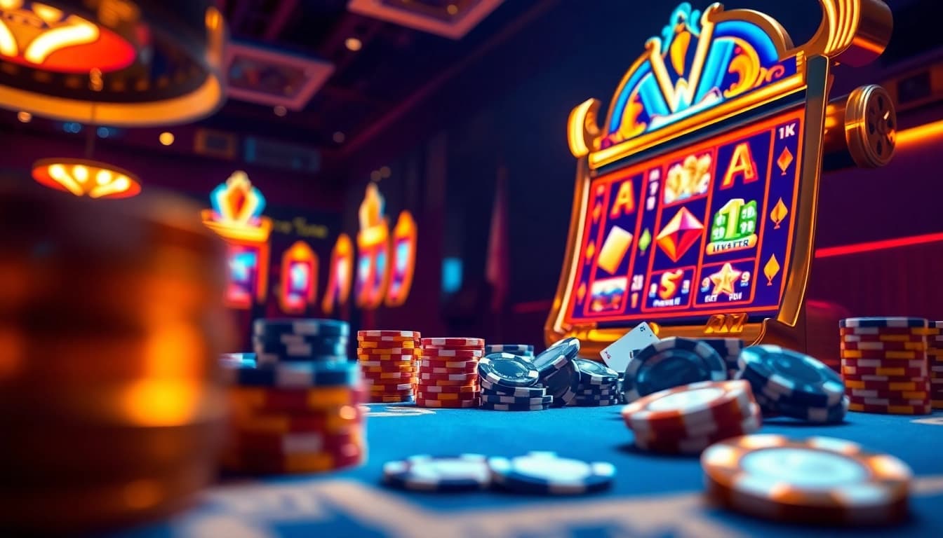 Engaging scene of players enjoying the thrilling slot olympus experience with vibrant graphics and luxurious decor.