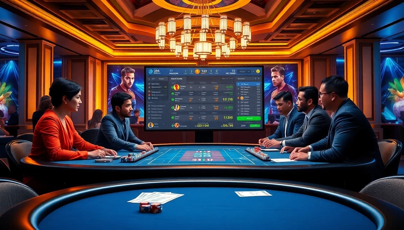 Experience Judi Bola Piala Dunia excitement with immersive betting at a modern sports casino.
