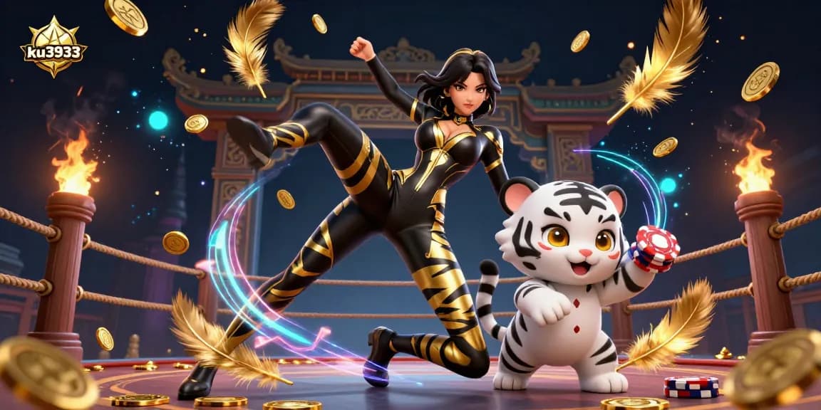 Experience thrilling gameplay with ku3933 at the dynamic and exciting casino scene illustrated.