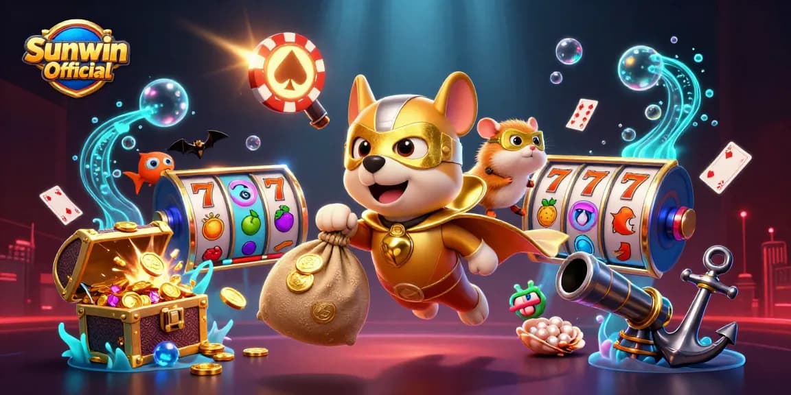 Experience winning moments with Sunwin Official in a vibrant casino adventure.