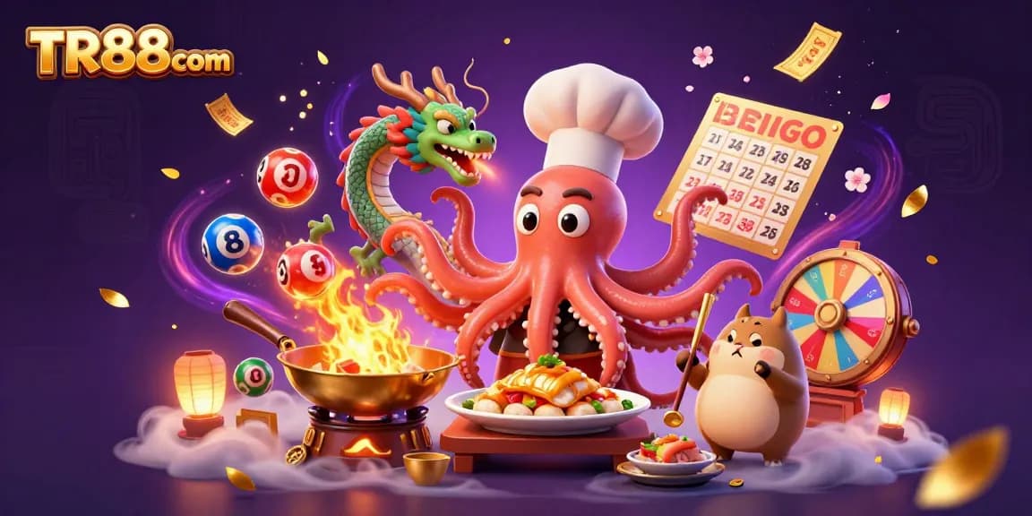 Experience thrilling gaming fun at TR88com with dynamic scenes from the vibrant casino world.