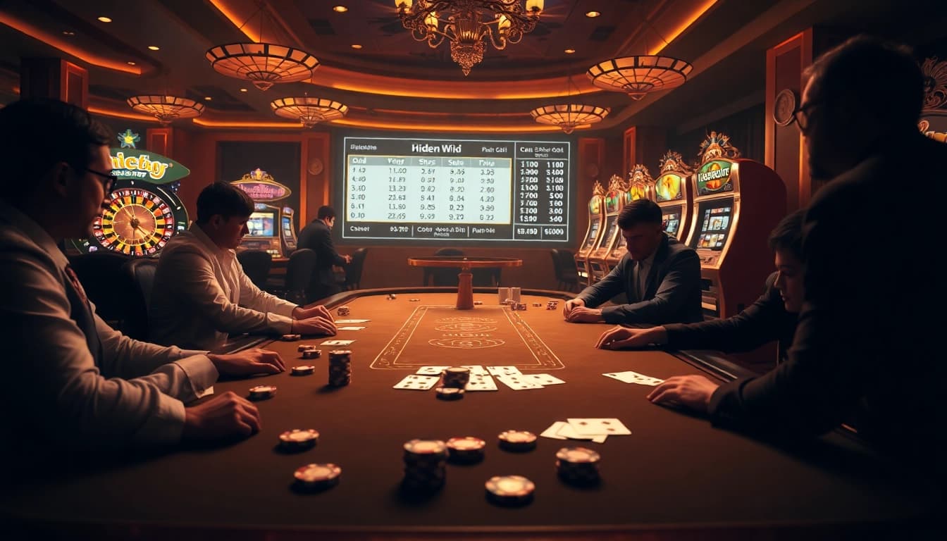 Experience high-stakes gambling at a poker table while exploring the hidden wiki.