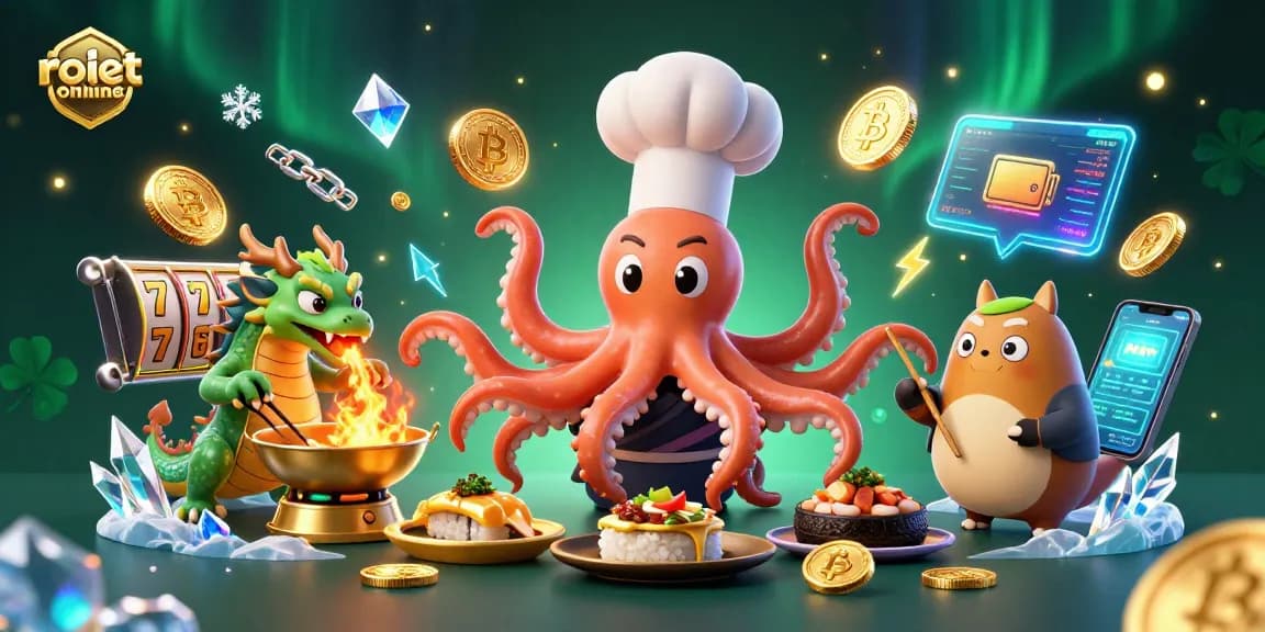 Experience thrilling rolet online with an epic casino scene featuring vibrant characters and dynamic elements.