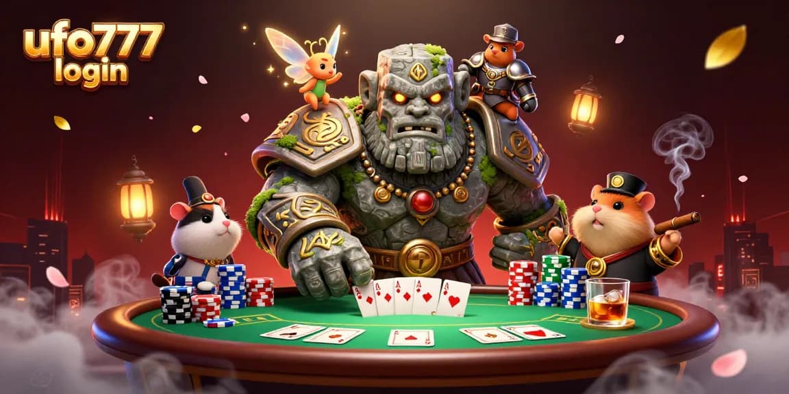 Experience the excitement with ufo777 login, as you engage in poker gaming magic.