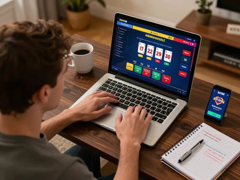 Engaging online gaming session at https://sc88.charity/ showcasing player focused on live dealer baccarat.