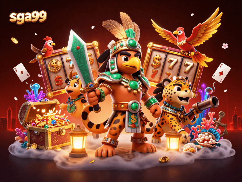 Engage with the thrilling world of sga99 as warriors battle for jackpot riches