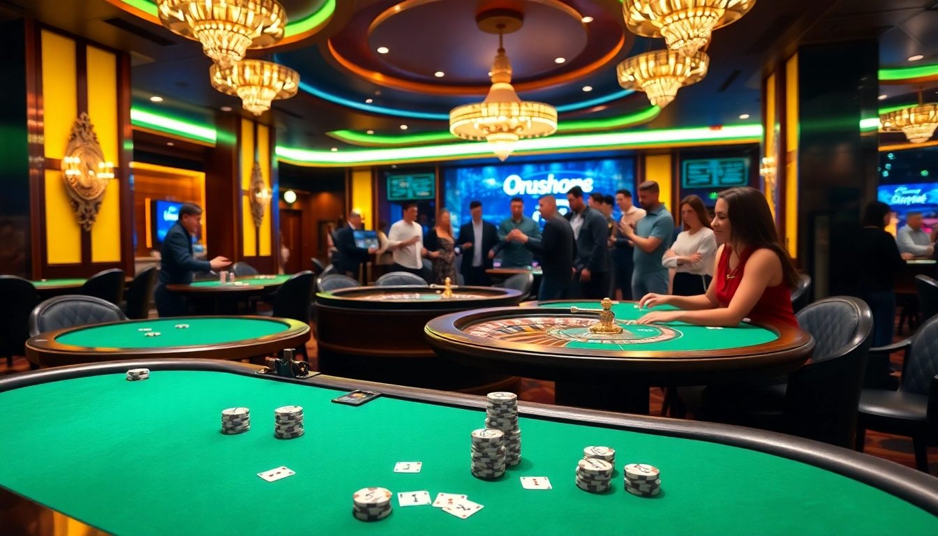 Experience excitement with gaming action at https://hay88.my/ casino, featuring vibrant tables and immersive atmosphere.