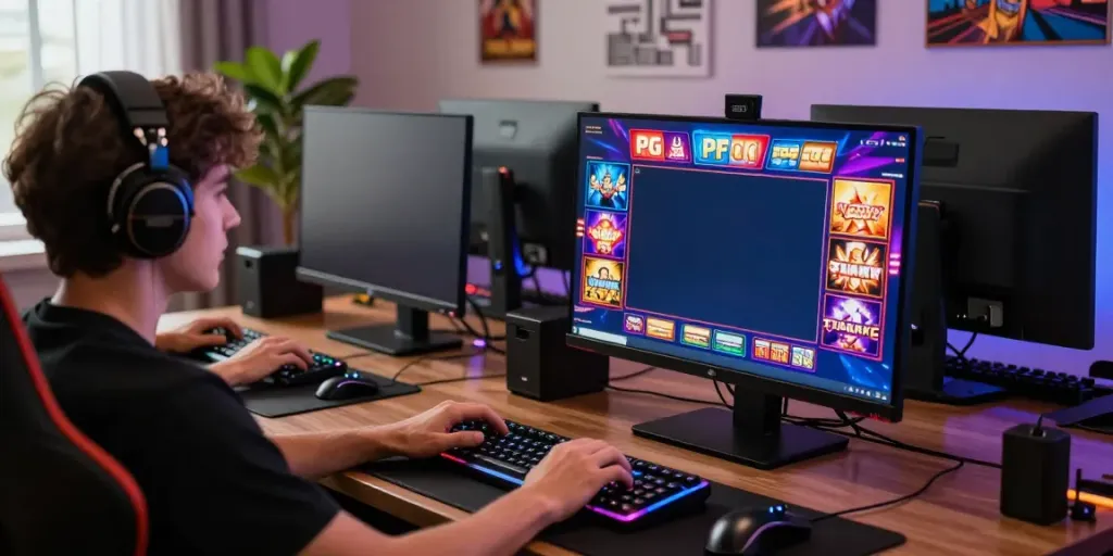 Pengalaman judi pragmatic online dengan permainan slot terbaru di ruang permainan yang nyaman.
