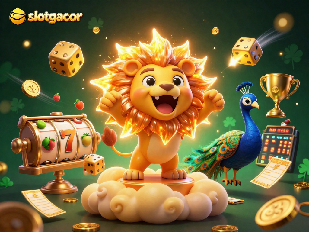 Win big with thrilling slotgacor adventures featuring vibrant characters and dazzling gambling elements.