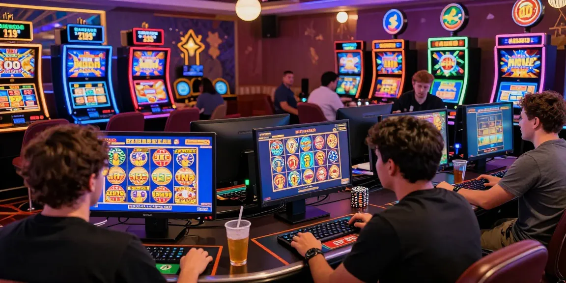 Players enjoying slots that accept credit cards in an engaging online casino setting.