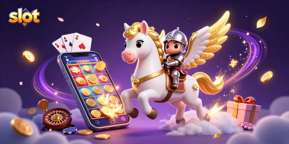 Slot online memukau dengan kuda bersayap dan pahlawan kecil, suguhan permainan menarik.