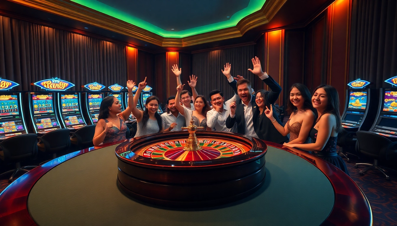 Experience the excitement of king garuda138 at a luxurious casino with engaging roulette and slot games.