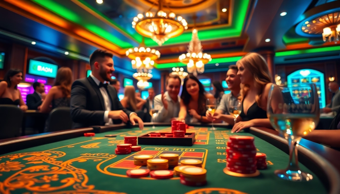 Main event at garasislot with players enjoying vibrant table game atmosphere.