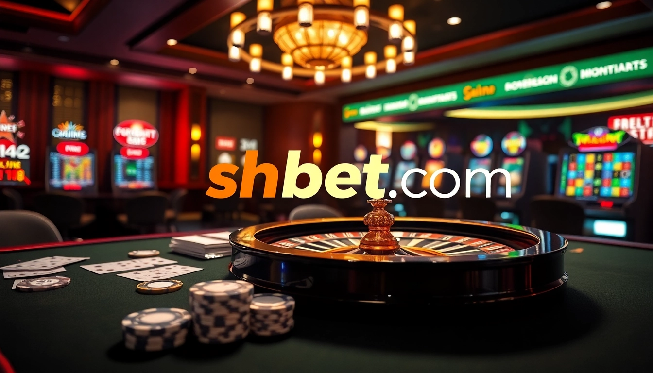 Experience thrilling online gameplay at shbet com with vibrant slots and engaging casino tables.