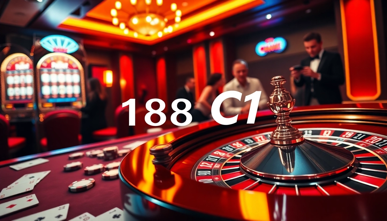 C168 players engaging in an exciting casino tabletop game with vibrant chips and cards.